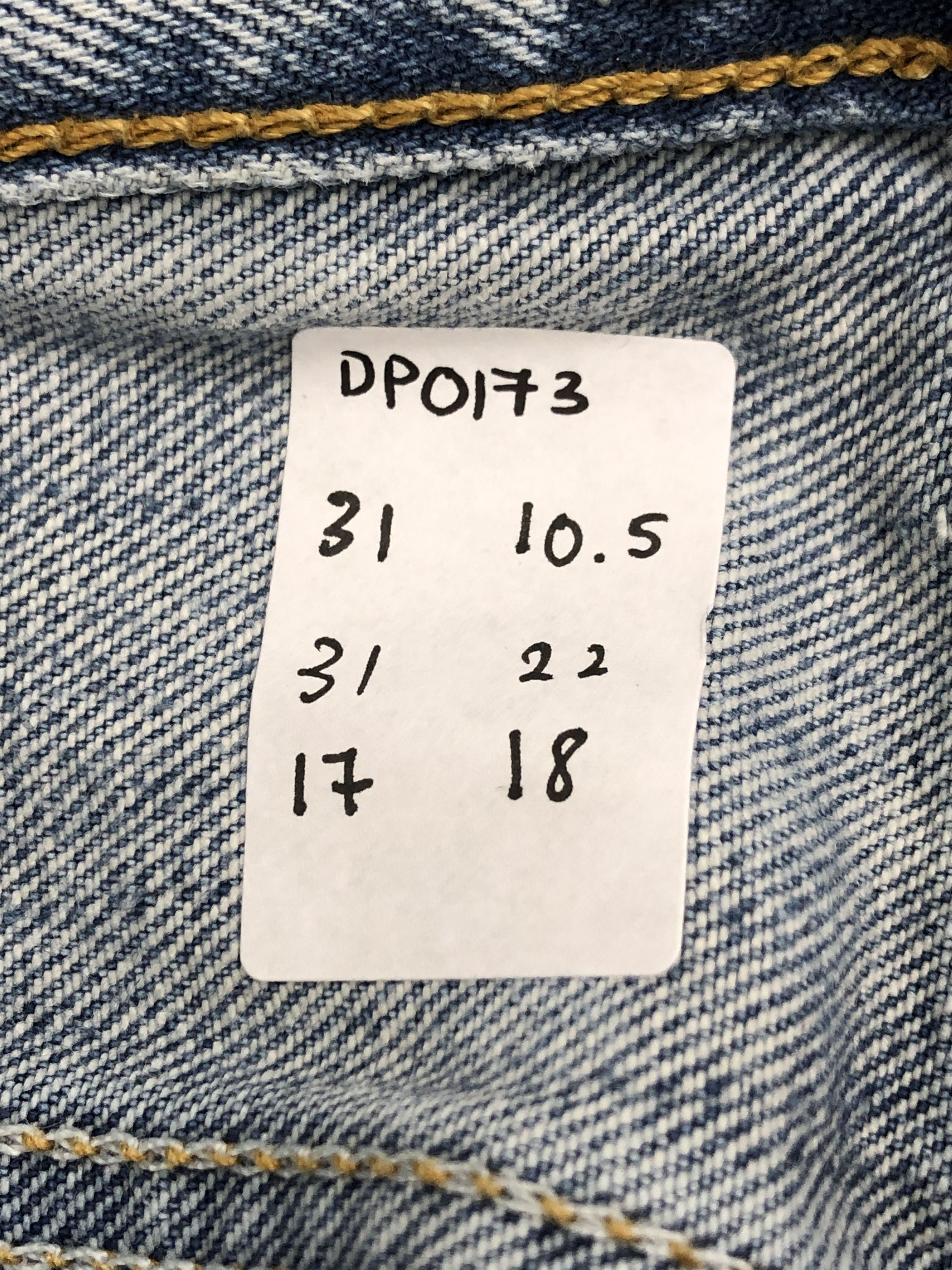 Levi's × Vintage Vintage Levi's 501 Light Blue Washed Jeans Size US 31 - 14 Thumbnail
