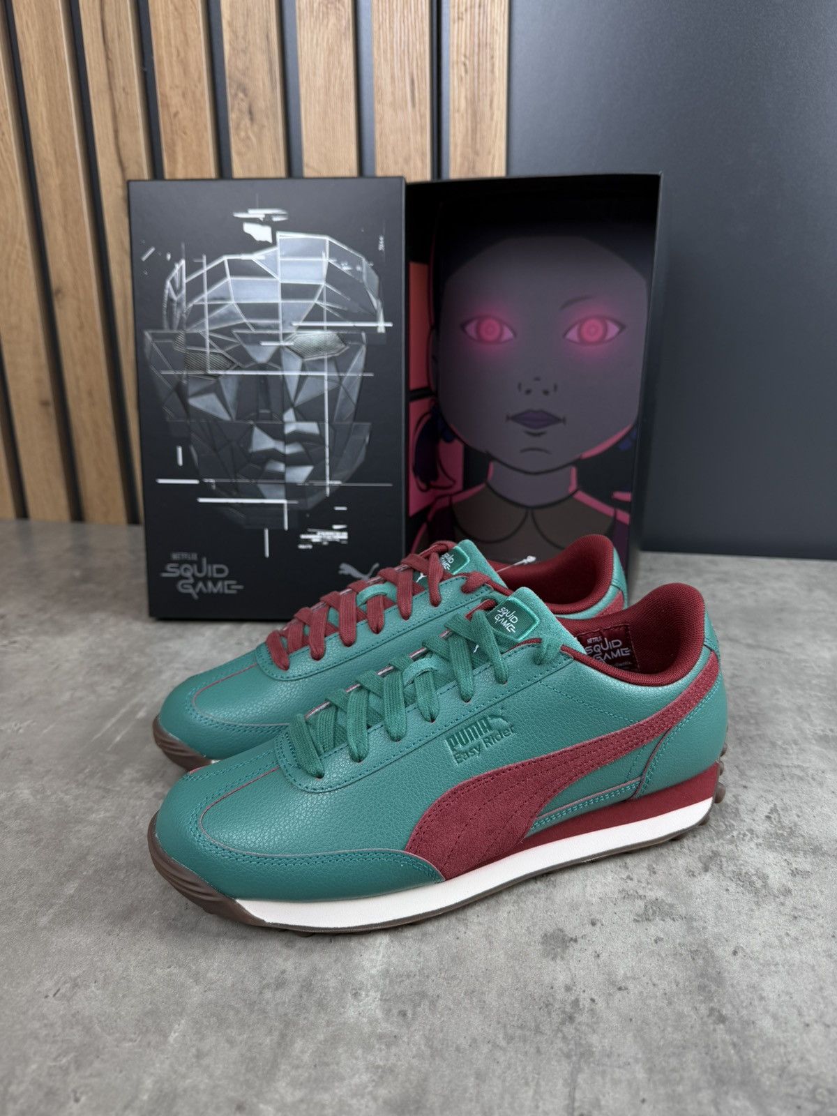 Puma Puma x Squid Game Easy Rider Sneakers Size US 8 Size US 8 / EU 41 - 1 Thumbnail