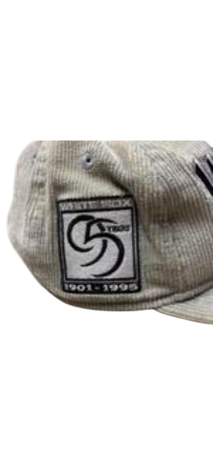 New Era Vintage Chicago White Sox Beige Corduroy Snapback Size ONE SIZE - 6 Thumbnail