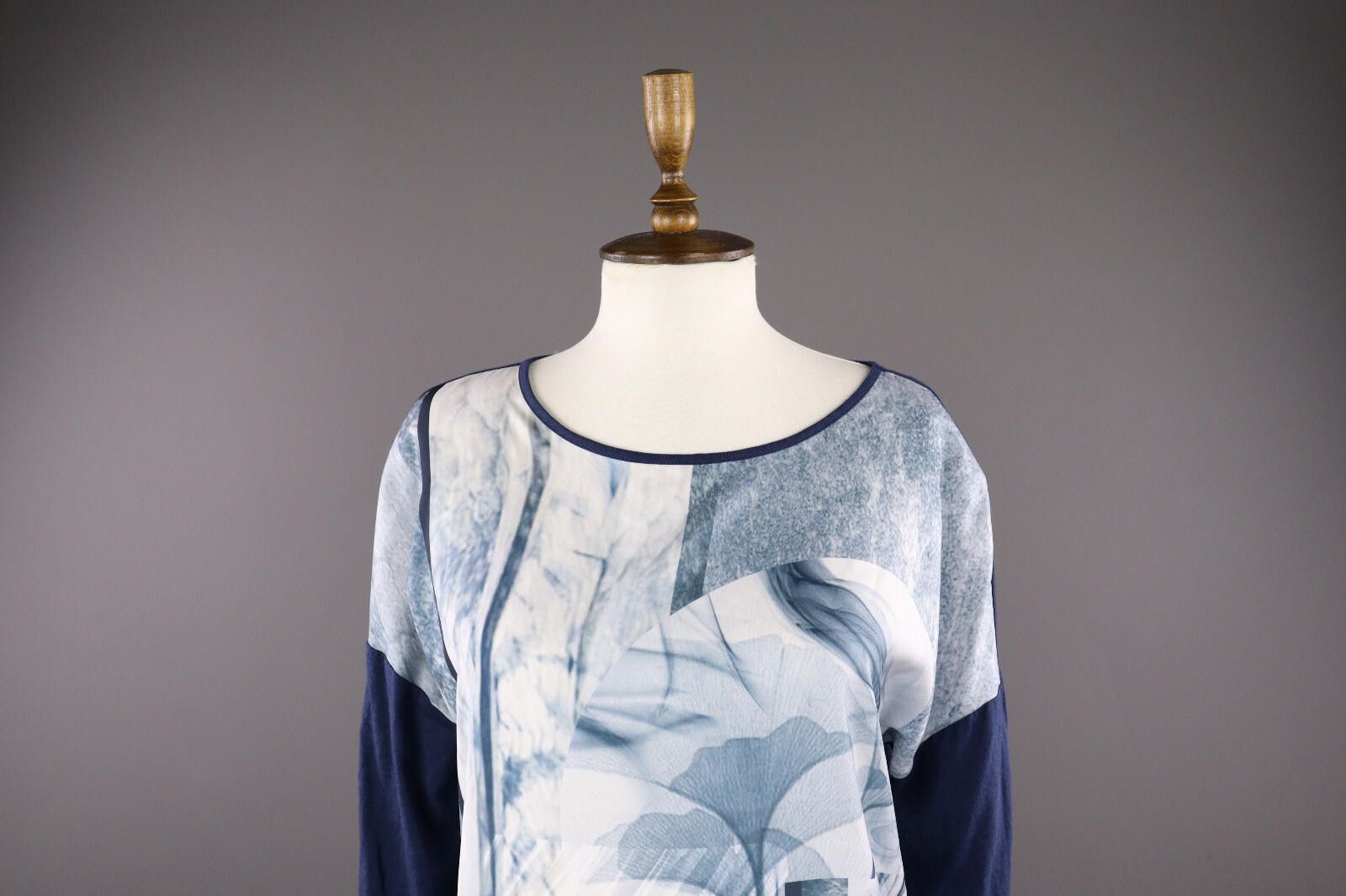 Designer Ladies Luisa Cerano Abstract Summer Shirt Size USA 12 Size XL / US 12-14 / IT 48-50 - 2 Thumbnail
