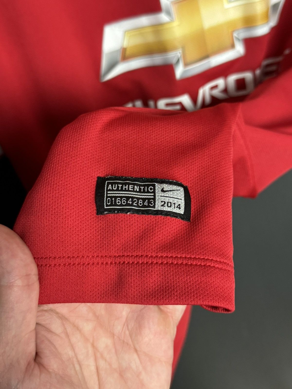 Nike Manchester United 14/15 Home Di Maria Football Jersey Size US L / EU 52-54 / 3 - 6 Thumbnail