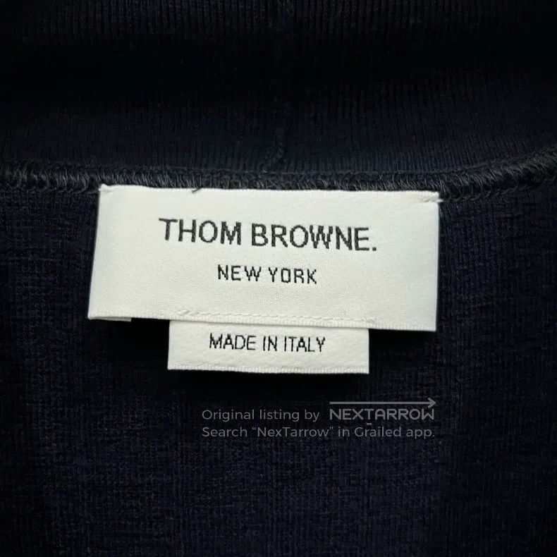 Thom Browne Thom Browne High collar waffle knit long sleeves Size US XL / EU 56 / 4 - 6 Thumbnail