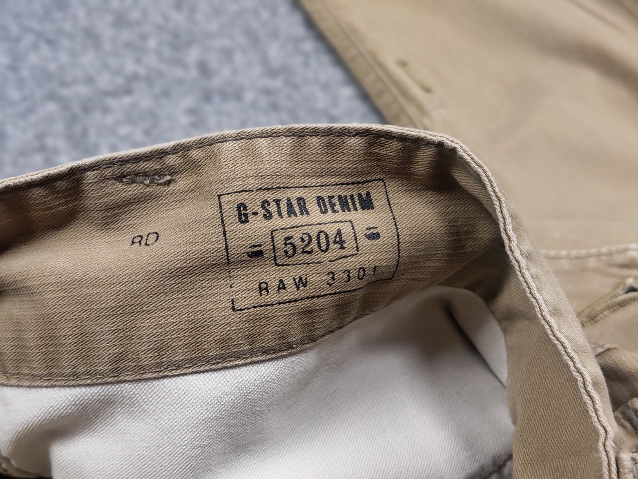 G-Star Vintage G Star raw General lows 5620 canvas cargo pants Size US 33 - 17 Thumbnail