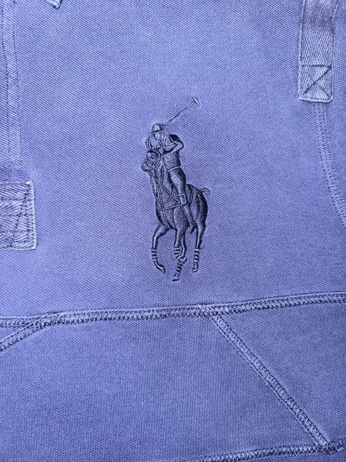 Polo Ralph Lauren Vintage Polo RL Big Pony Rugby With Elbow Patches Size US XL / EU 56 / 4 - 3 Thumbnail