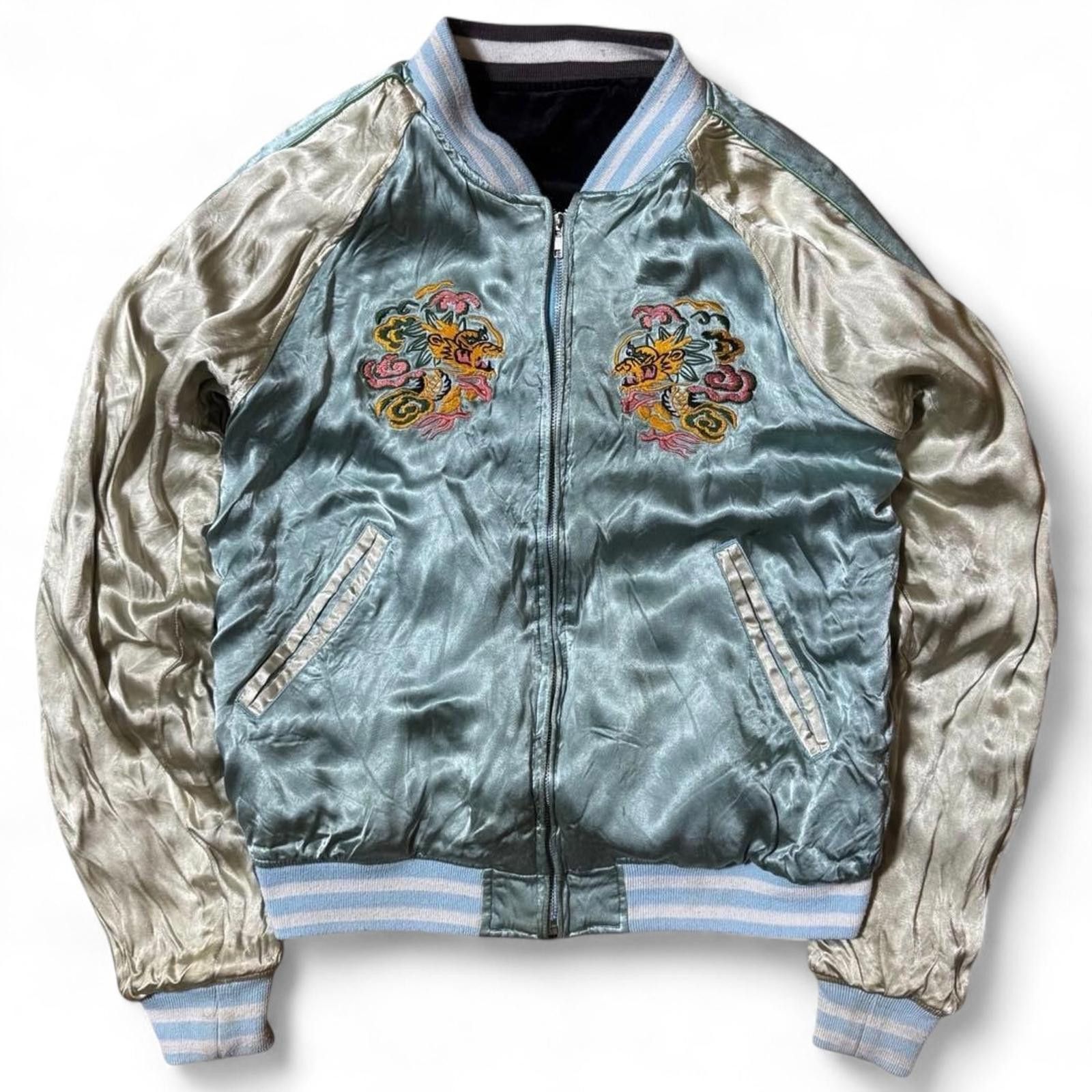 Other Avirex - Embroidered Bomber Jacket 2way Size US M / EU 48-50 / 2 - 3 Thumbnail