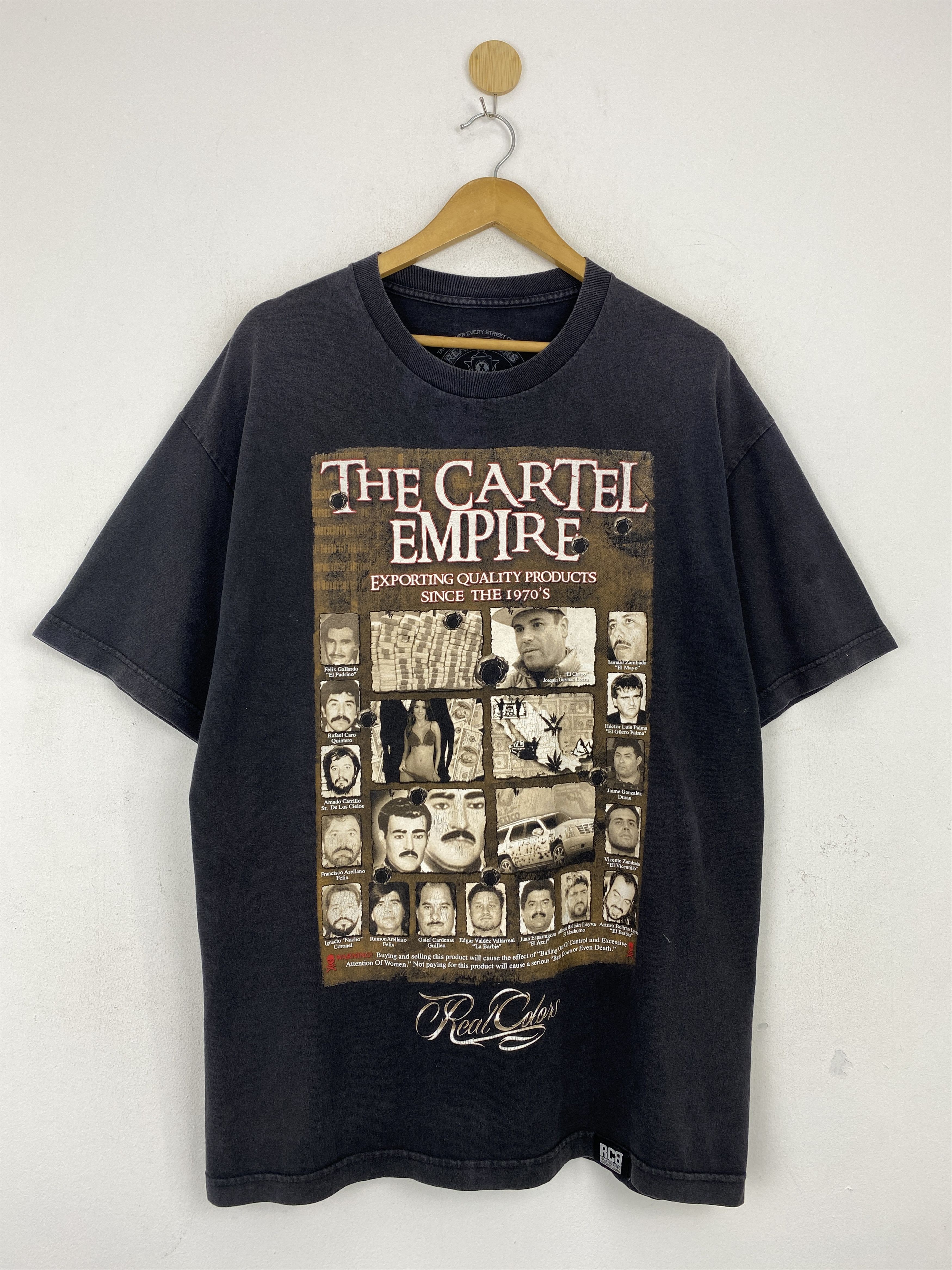 Rap Tees Vintage 90s The Cartel Empire Gengster Tshirt Size US L / EU 52-54 / 3 - 1 Thumbnail