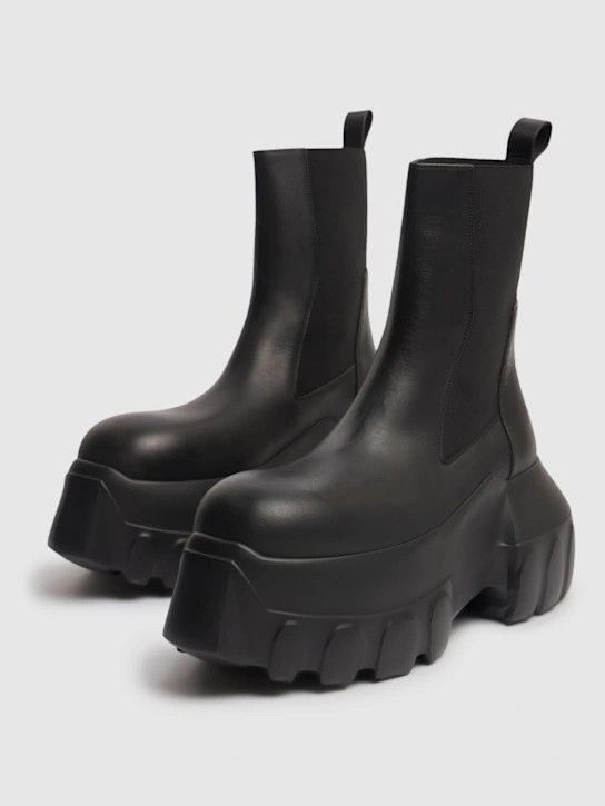 Rick Owens o1lsvrm0425 Beatle Mega Tractor Boots in Black Size US 8 / EU 41 - 3 Thumbnail