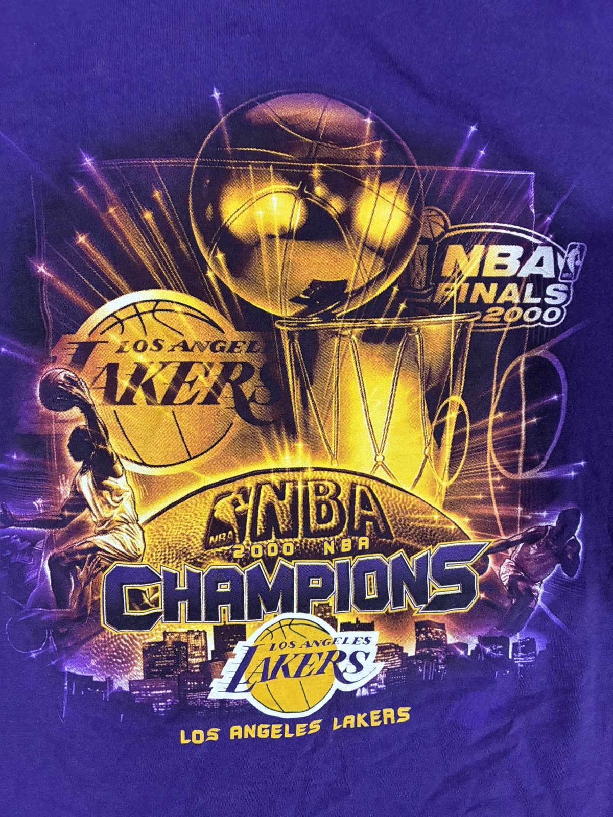 Other 2000 NBA Finals Champions Lakers T-Shirt • Shaq & Kobe XL Size US XL / EU 56 / 4 - 1 Thumbnail