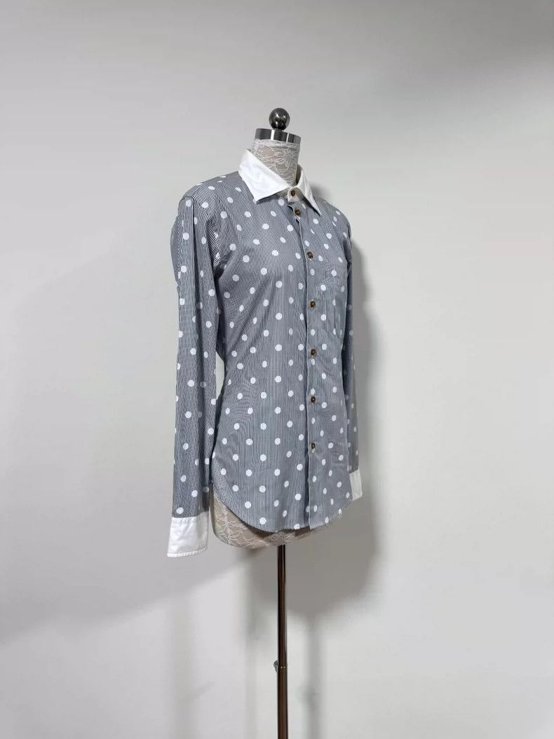 Vivienne Westwood Vivienne Westwood size44 Embroidered polka dot black and wh Size XS / US 0-2 / IT 36-38 - 1 Thumbnail