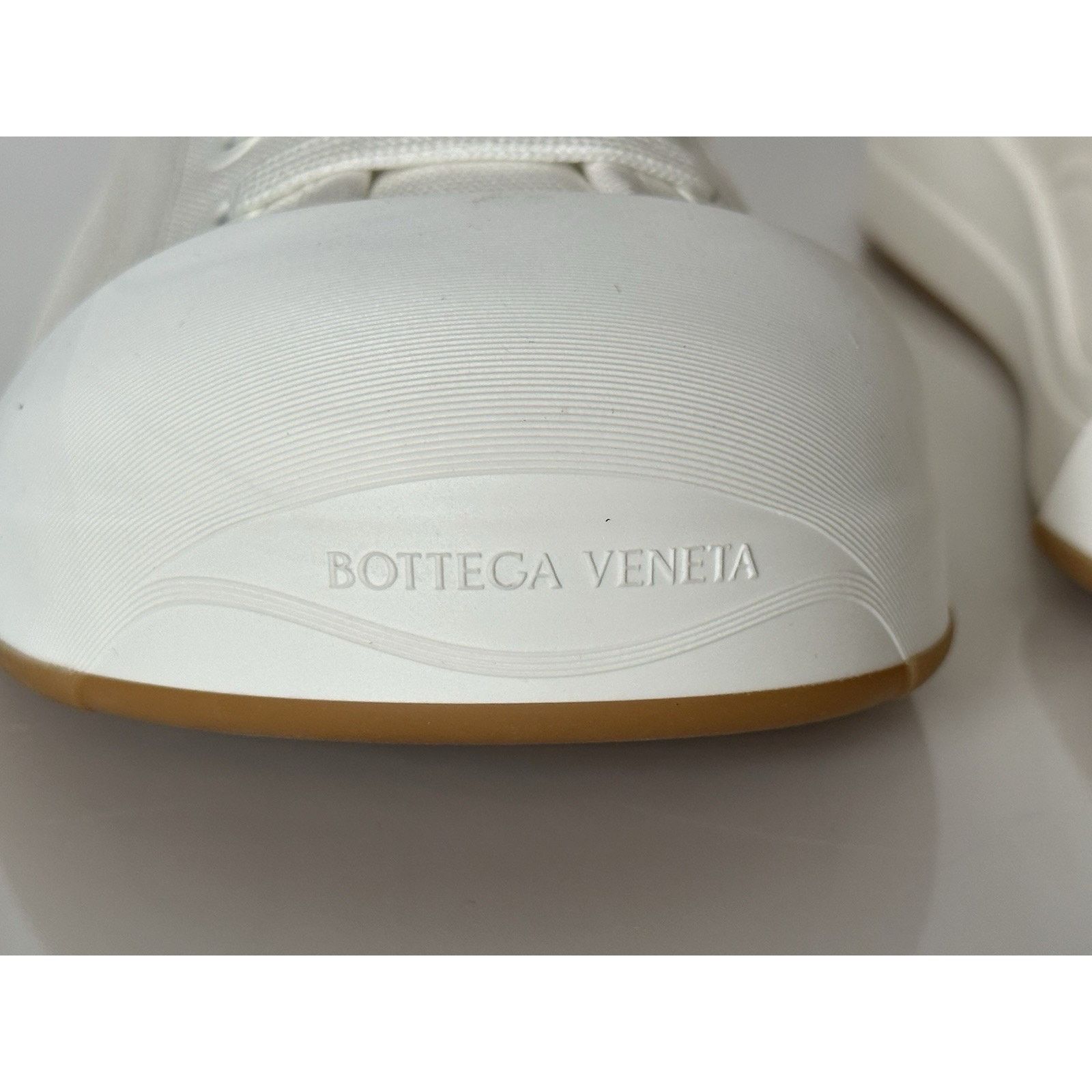 Bottega Veneta Bottega Veneta Canvas White Sneakers 10 US 741360 Size US 10 / EU 43 - 11 Thumbnail