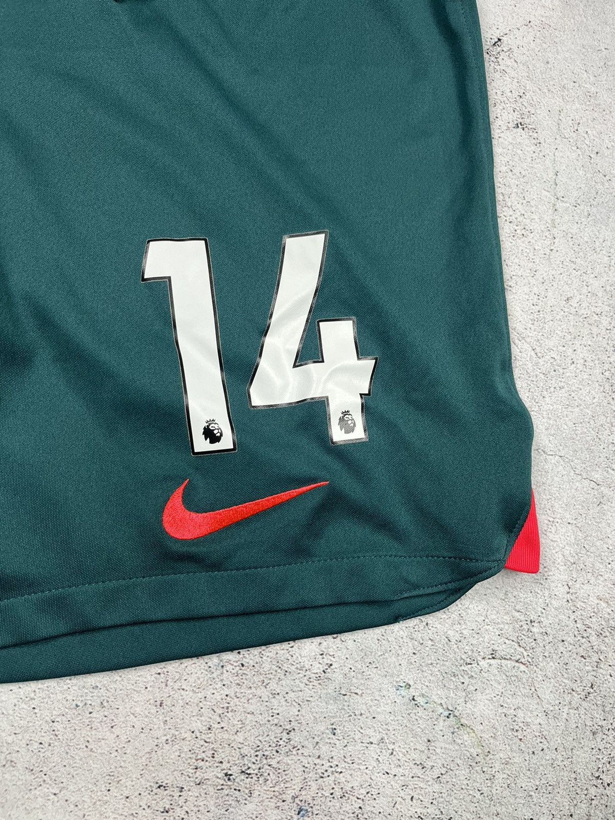 Nike NIKE FC LIVERPOOL 2022/2023 AWAY FOOTBALL SHORTS #14 CHIESA Size US 30 / EU 46 - 3 Thumbnail