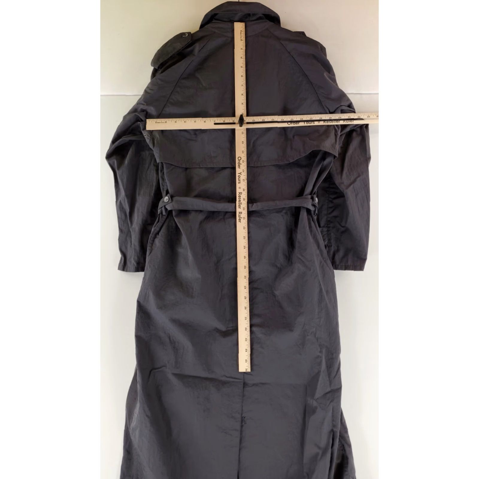 Banana Republic VINTAGE Banana Republic Trench Coat Jacket Nylon Rain Gray Mens S 80s Coat Men Size US S / EU 44-46 / 1 - 4 Thumbnail