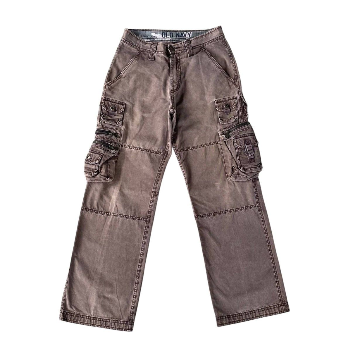 Vintage VINTAGE OLD NAVY LOOSE CARGO UTILITY PANT W29 Size US 29 - 1 Thumbnail