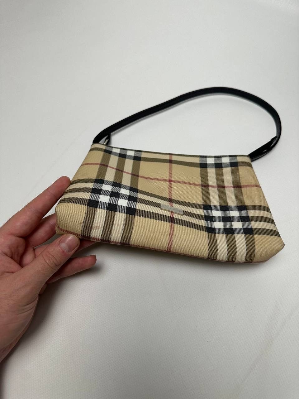 Burberry Cute Burberry Nova Check Mini Hand Bag🔥 Size ONE SIZE - 5 Thumbnail