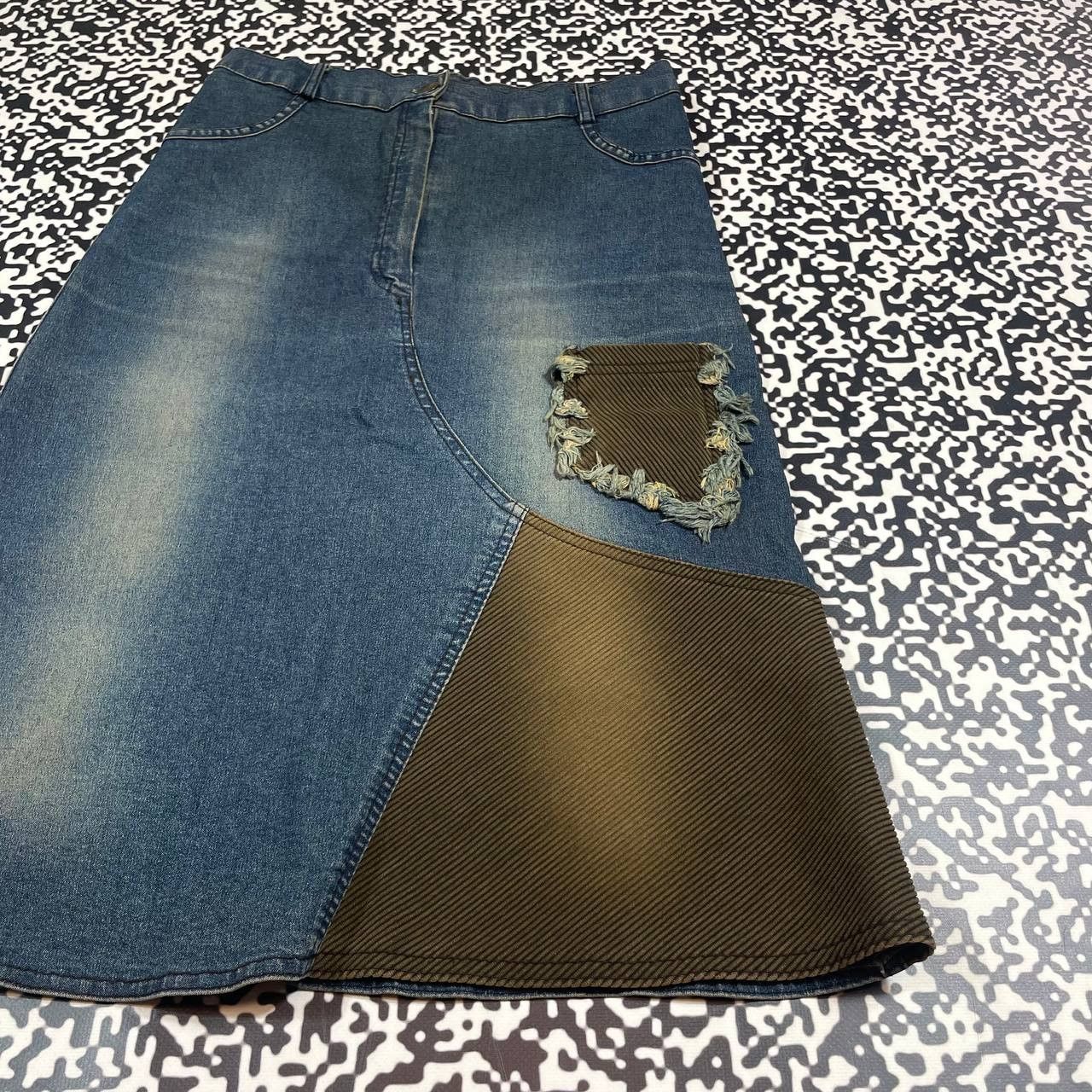 Japanese Brand Vintage Y2K Japanese Retro Midi Skirt 90s Style Size 27" / US 4 / IT 40 - 7 Thumbnail