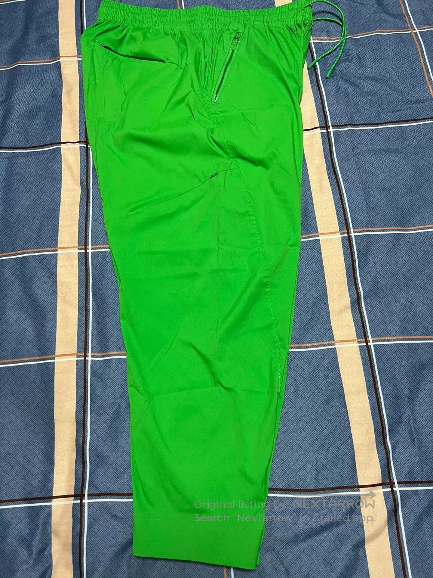 Y-3 Y-3 Men's Slim Fit Green Pants. Size US 30 / EU 46 - 4 Thumbnail