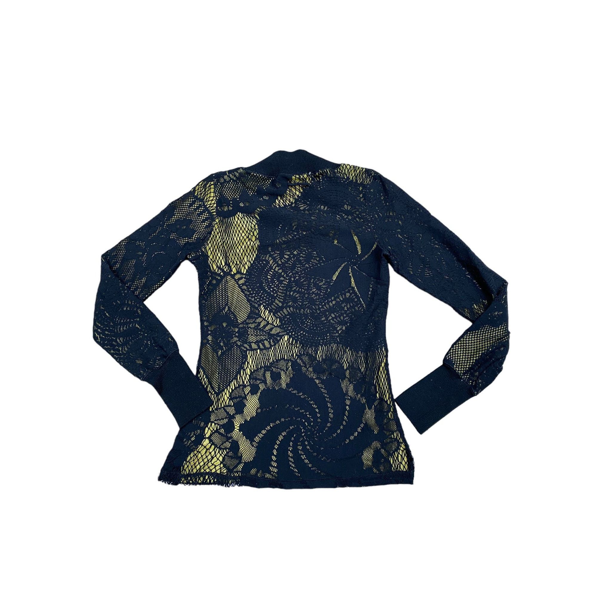 Jean Paul Gaultier Macrame + Mesh Longsleeves Size M / US 6-8 / IT 42-44 - 4 Thumbnail