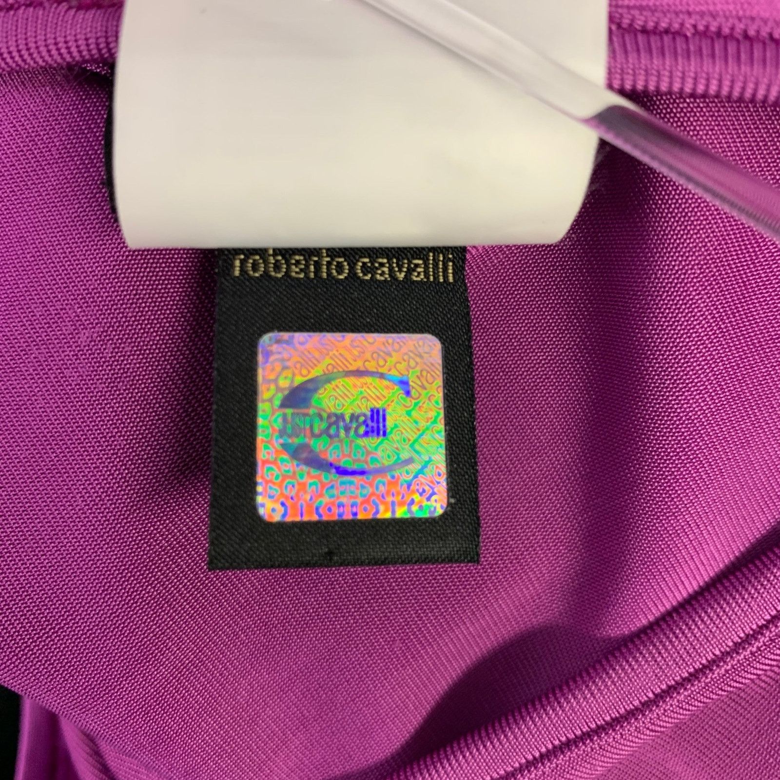 Just Cavalli Size 4 Pink Viscose Blend Ruched 3/4 Sleeves Casual Top Size S / US 4 / IT 40 - 11 Thumbnail