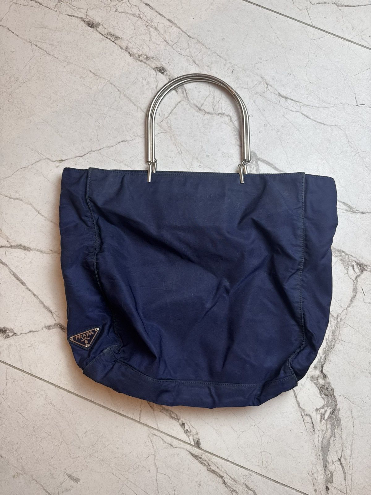 Prada PRADA Tote Bag Nylon blue navy Size ONE SIZE - 1 Thumbnail