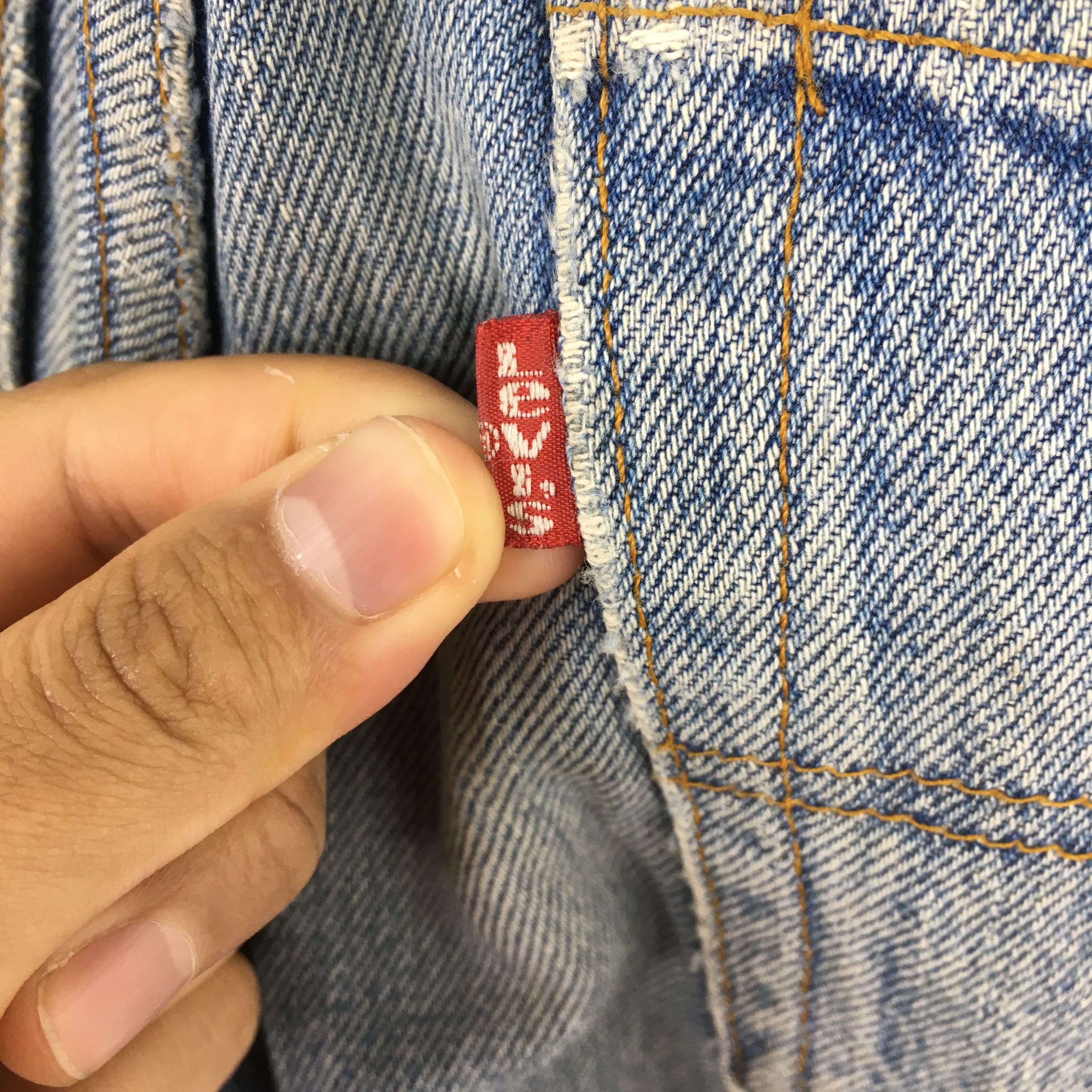 Levi's Size 29x31 Vintage 90's Levi's 501 High Rise Jeans S1748 Size 29" - 13 Thumbnail
