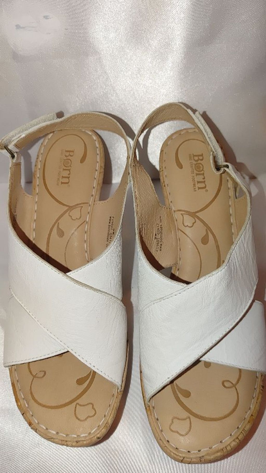 Born Born Jenni Leather Cork Platform Sandals Size 9M NWT Size US 9 / IT 39 - 6 Thumbnail