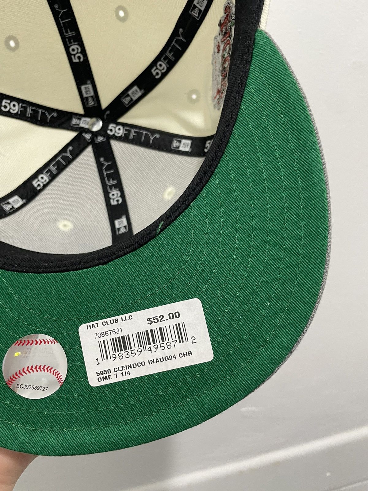 New Era Hat club Cleveland Indians jacobs field size 7 1/4 Size ONE SIZE - 7 Thumbnail