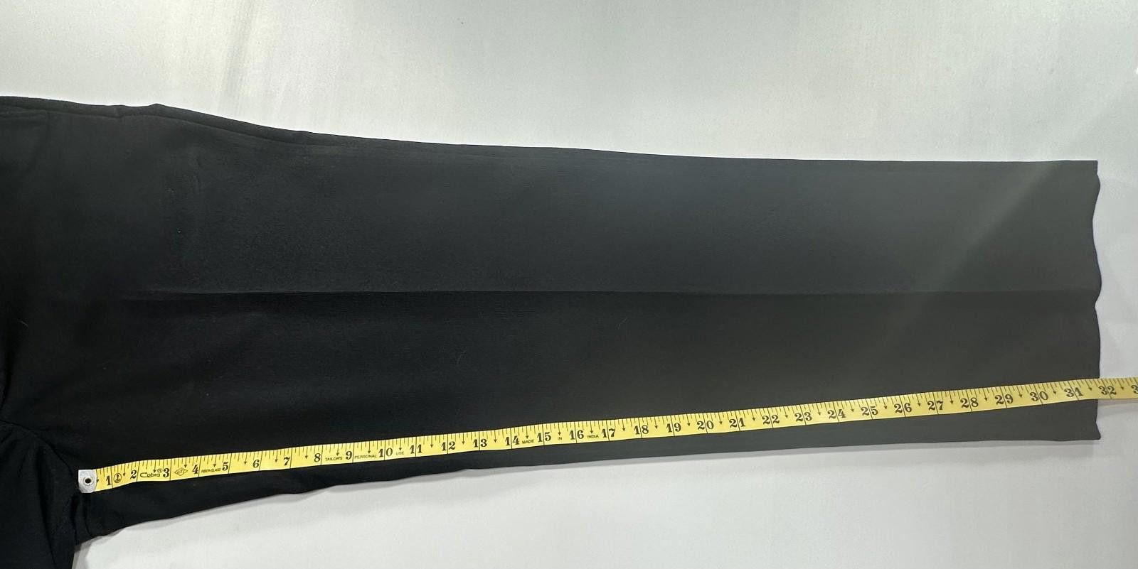 Liz Claiborne Claiborne Straight Leg Flat Front Chinos Black Mens 36/32 Size US 36 / EU 52 - 5 Thumbnail