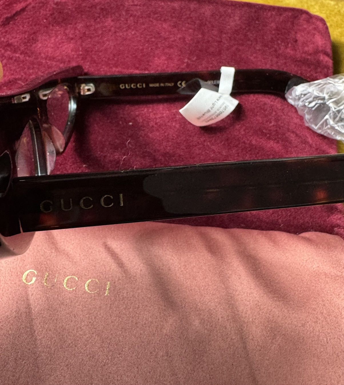 Gucci Gucci Hollywood Sunglasses Size ONE SIZE - 3 Thumbnail