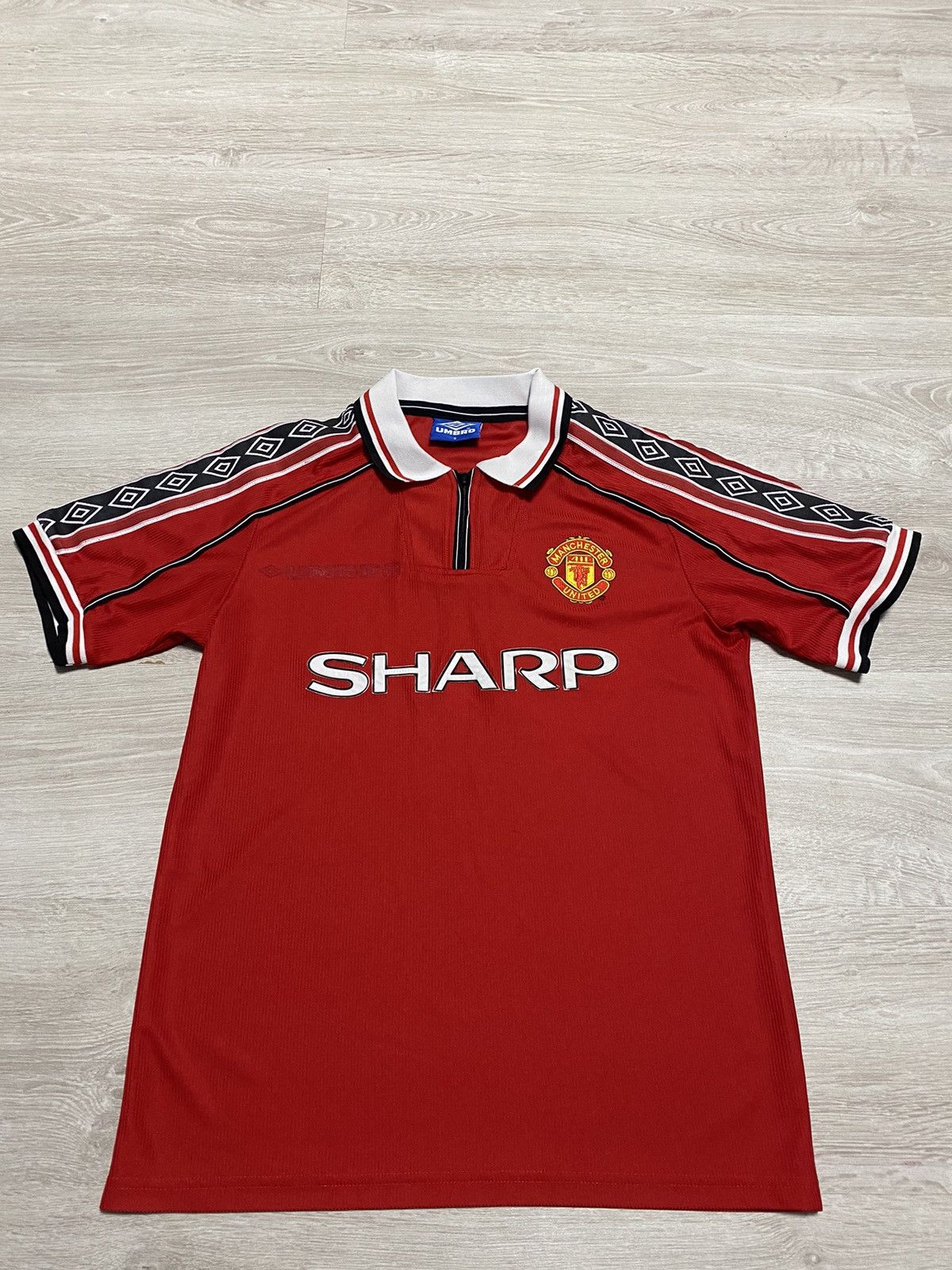 Umbro Vintage 1998 Manchester United Football Club Umbro Jersey Size US S / EU 44-46 / 1 - 1 Thumbnail