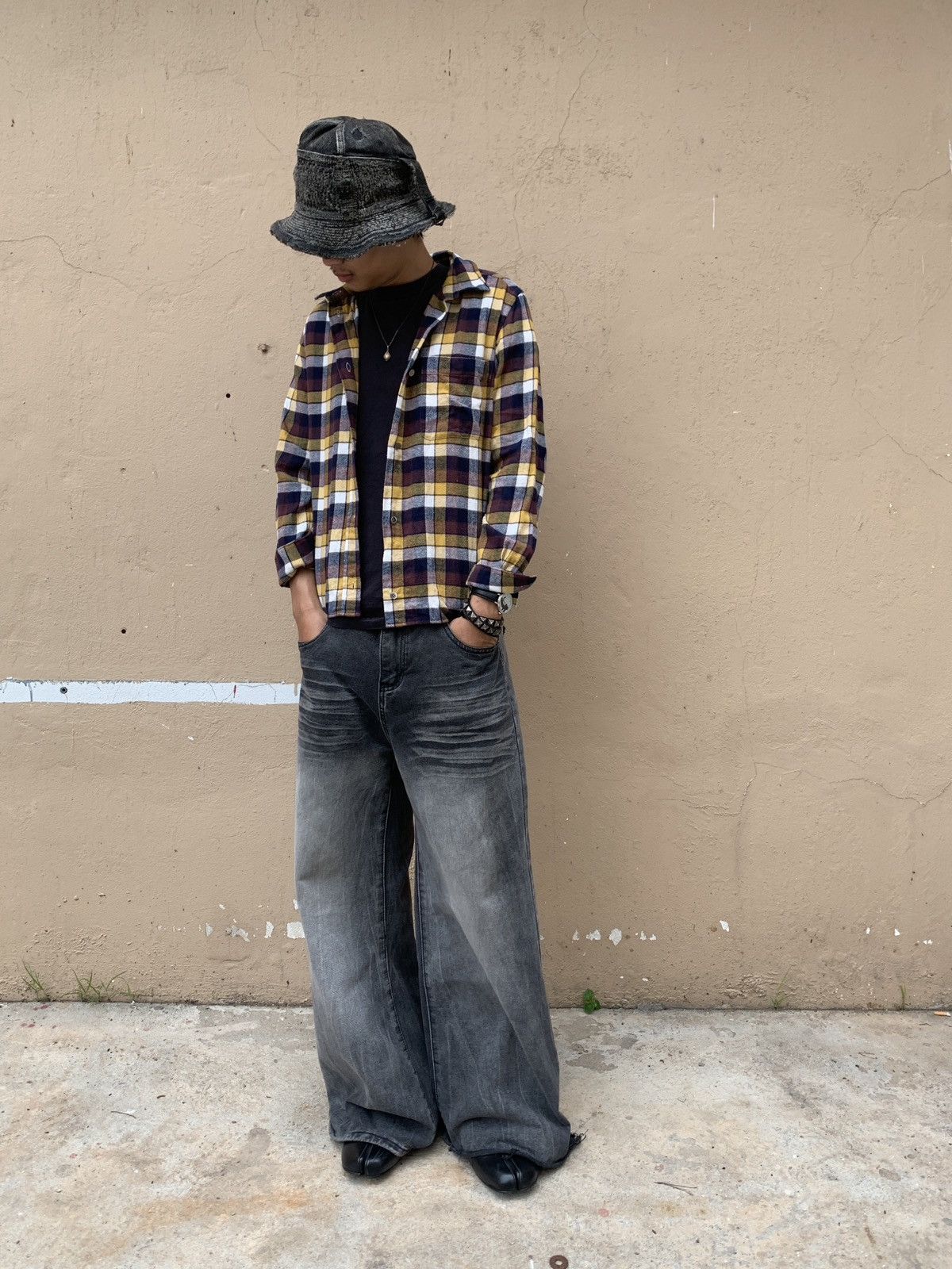 Issey Miyake Mercibeaucoup by Issey Miyake Flannel Button Up Size US S / EU 44-46 / 1 - 3 Thumbnail