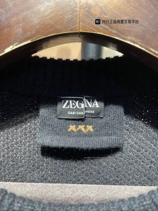 Ermenegildo Zegna Zegna FW22 Men's Crew Neck Sweater. Size US XL / EU 56 / 4 - 6 Thumbnail