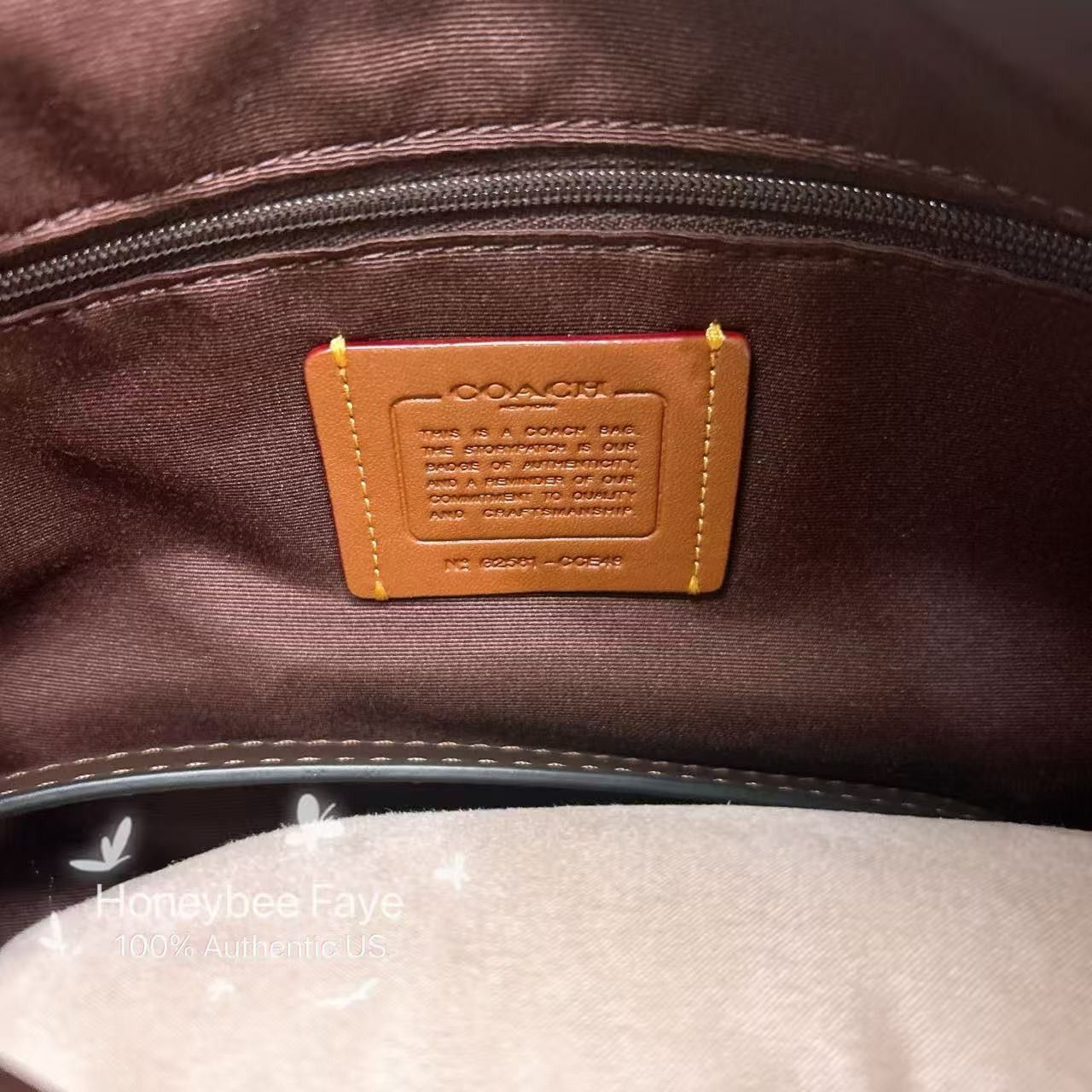 Coach Ella Shoulder Bag In Signature Chenille CCE49 Size ONE SIZE - 7 Thumbnail