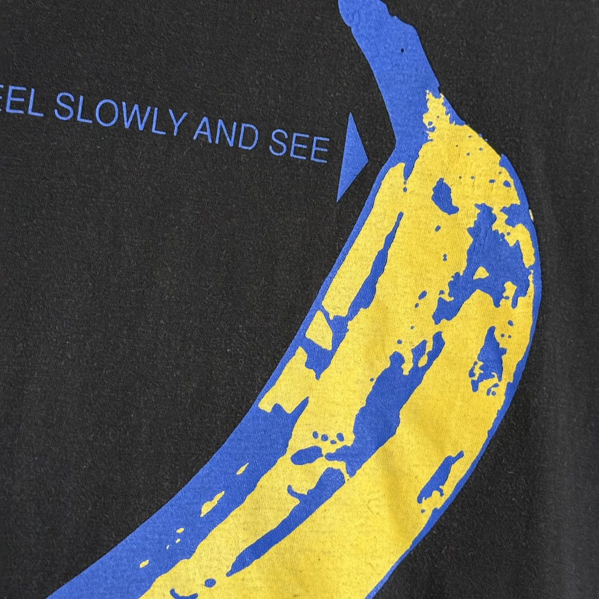 Vintage Vintage 1993 The Velvet Underground Tour T-Shirt Size US XL / EU 56 / 4 - 9 Thumbnail