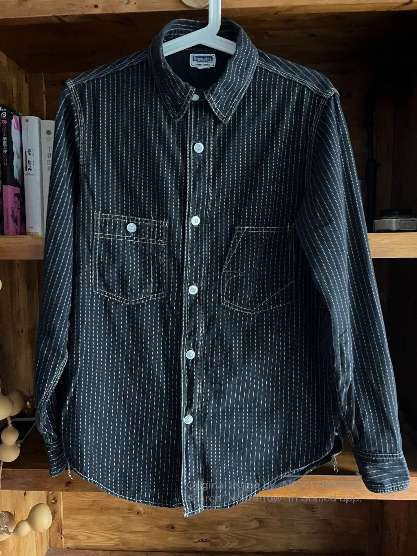 Freewheelers Freewheelers Black Wabash Work Shirt. Size US M / EU 48-50 / 2 - 1 Thumbnail