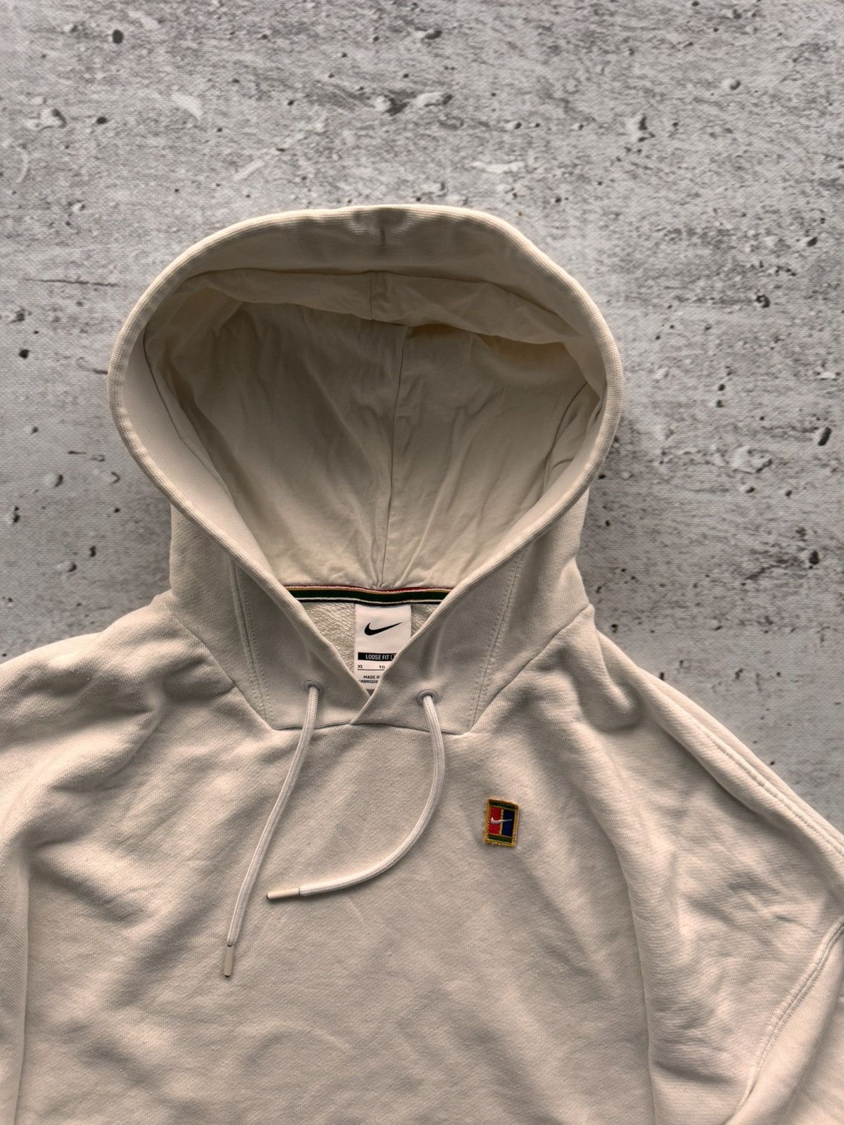 Nike × Vintage NIKE VINTAGE CENTER LOGO OVERSIZE BOXY HOODIE Size US XL / EU 56 / 4 - 3 Thumbnail