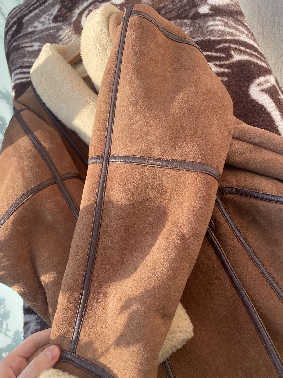 Vintage Hide Society genuine sheepskin jacket Size US XL / EU 56 / 4 - 9 Thumbnail