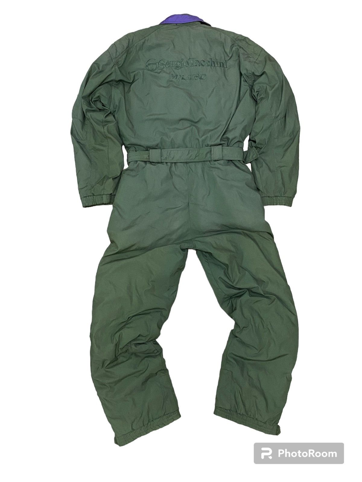 Sergio Tacchini Sergio tachini the finish ski filling down leather coveralls Size US 36 / EU 52 - 2 Thumbnail