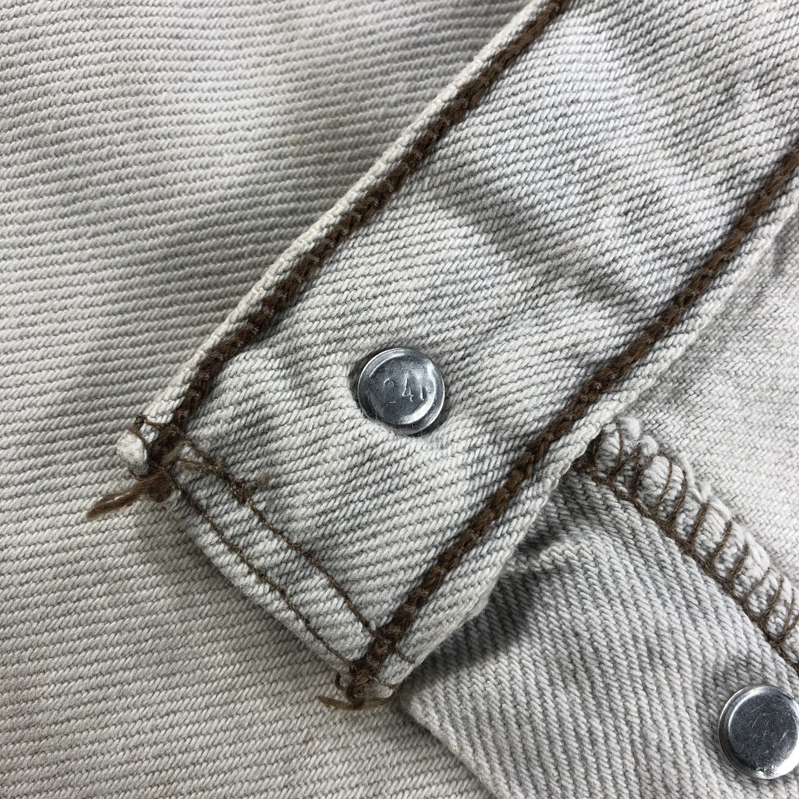 Levi's 90s Vintage Light Wash Levis 501 Jeans-J1551 Size US 34 / EU 50 - 11 Thumbnail