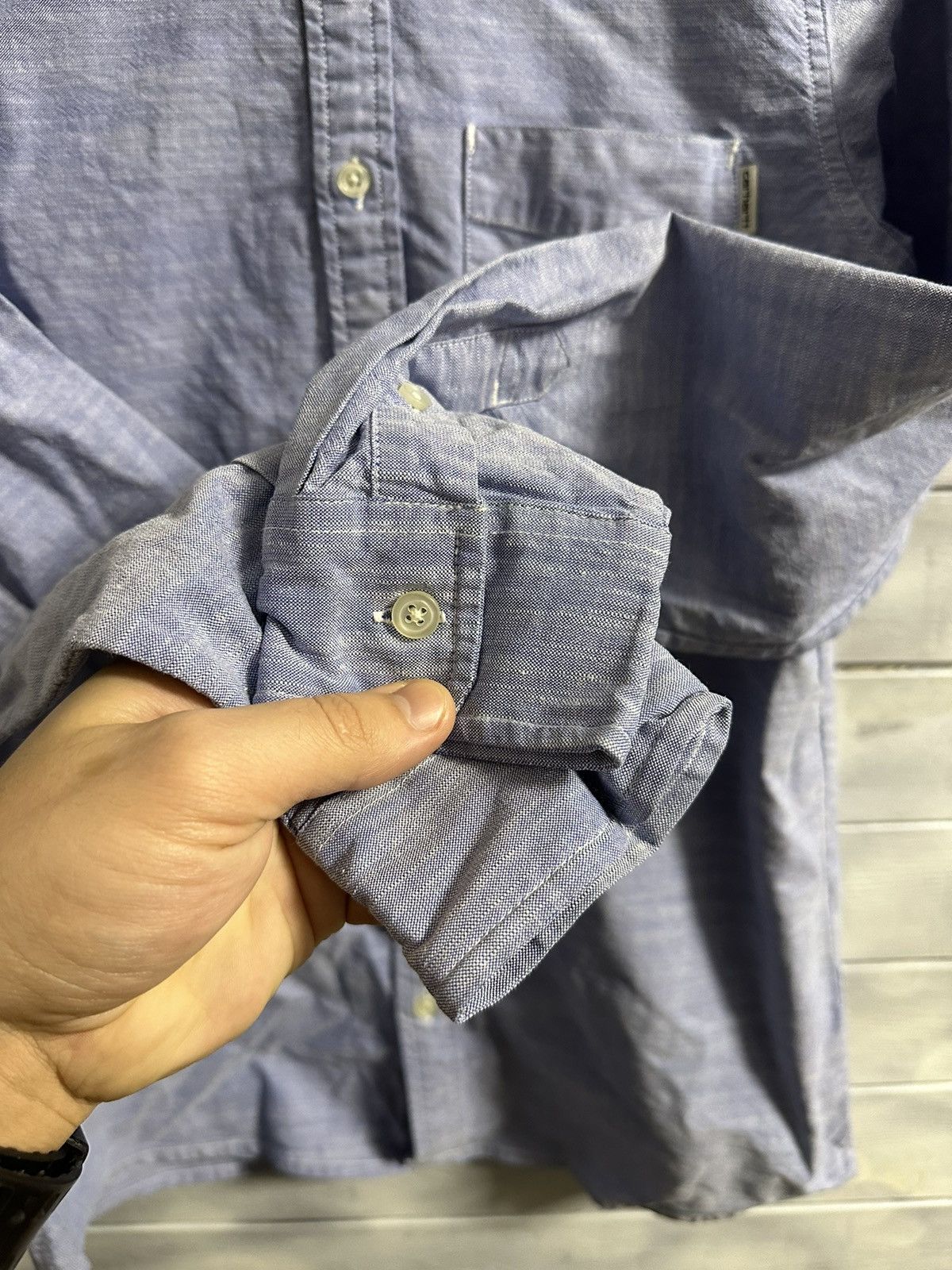 Carhartt Rare Carhartt WIP Work In Progress Rogers Shirt Size US S / EU 44-46 / 1 - 4 Thumbnail