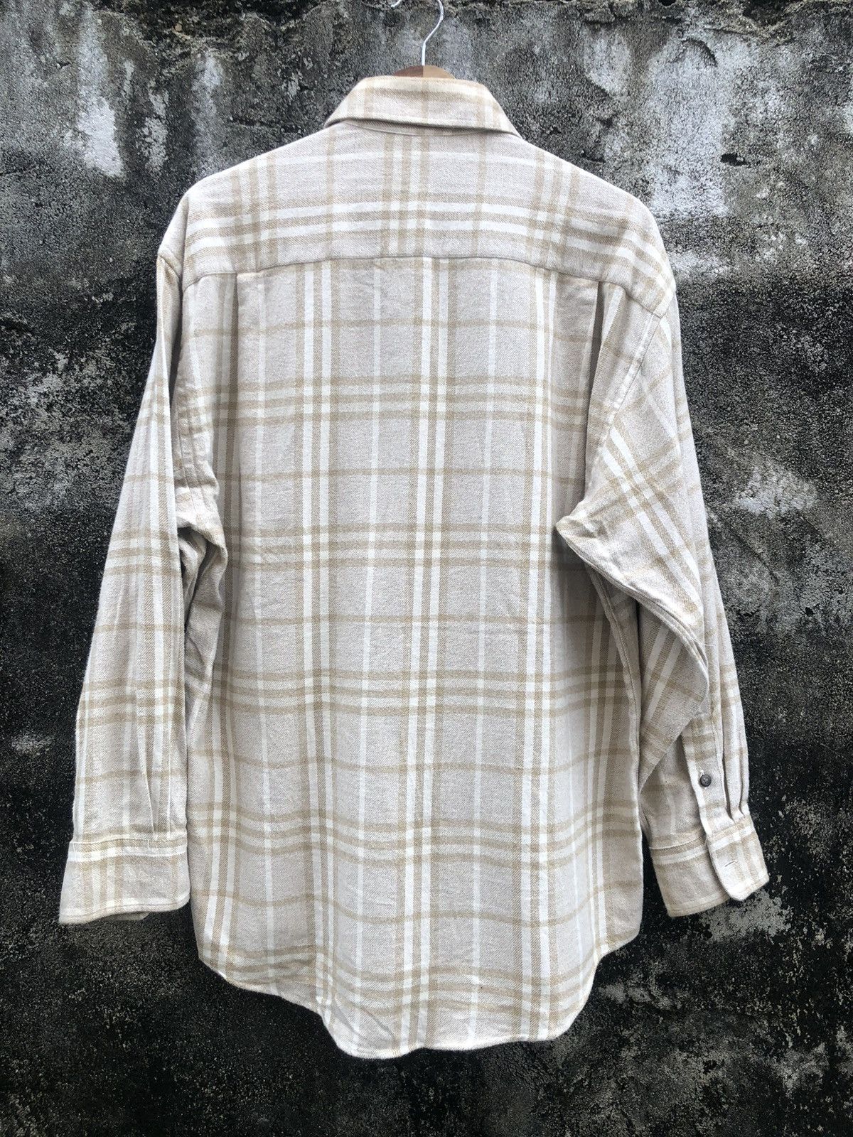 Burberry × Vintage Vintage Burberrys Nova Check Button Shirts Made In Usa Size US M / EU 48-50 / 2 - 2 Thumbnail