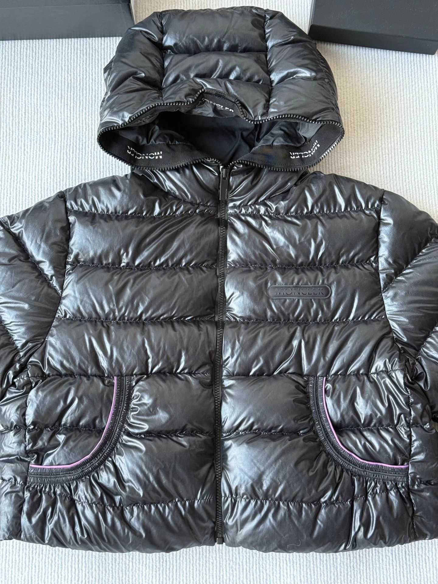 Moncler Moncler 23ss Black Hooded Short Down Jacket Size 1 Size US S / EU 44-46 / 1 - 2 Thumbnail