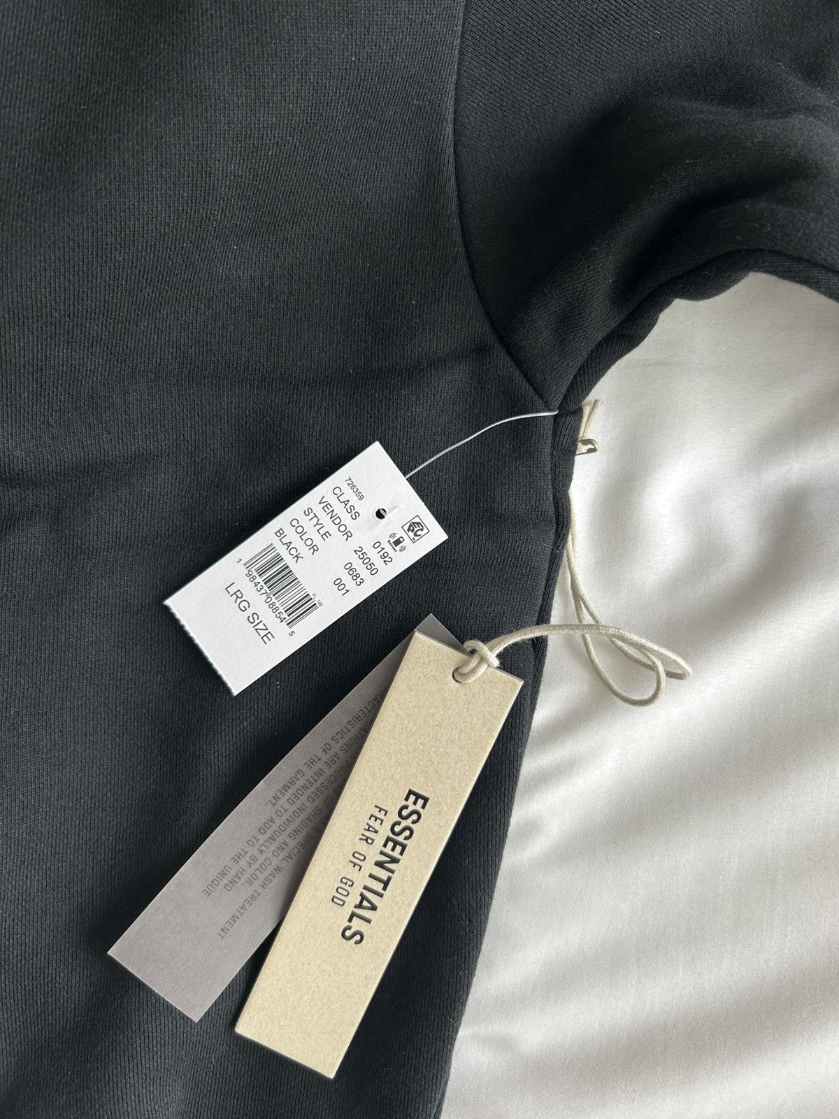 Fear of God Fear of God Essentials State Sweatshirt FOG Hoodie Size US L / EU 52-54 / 3 - 8 Thumbnail