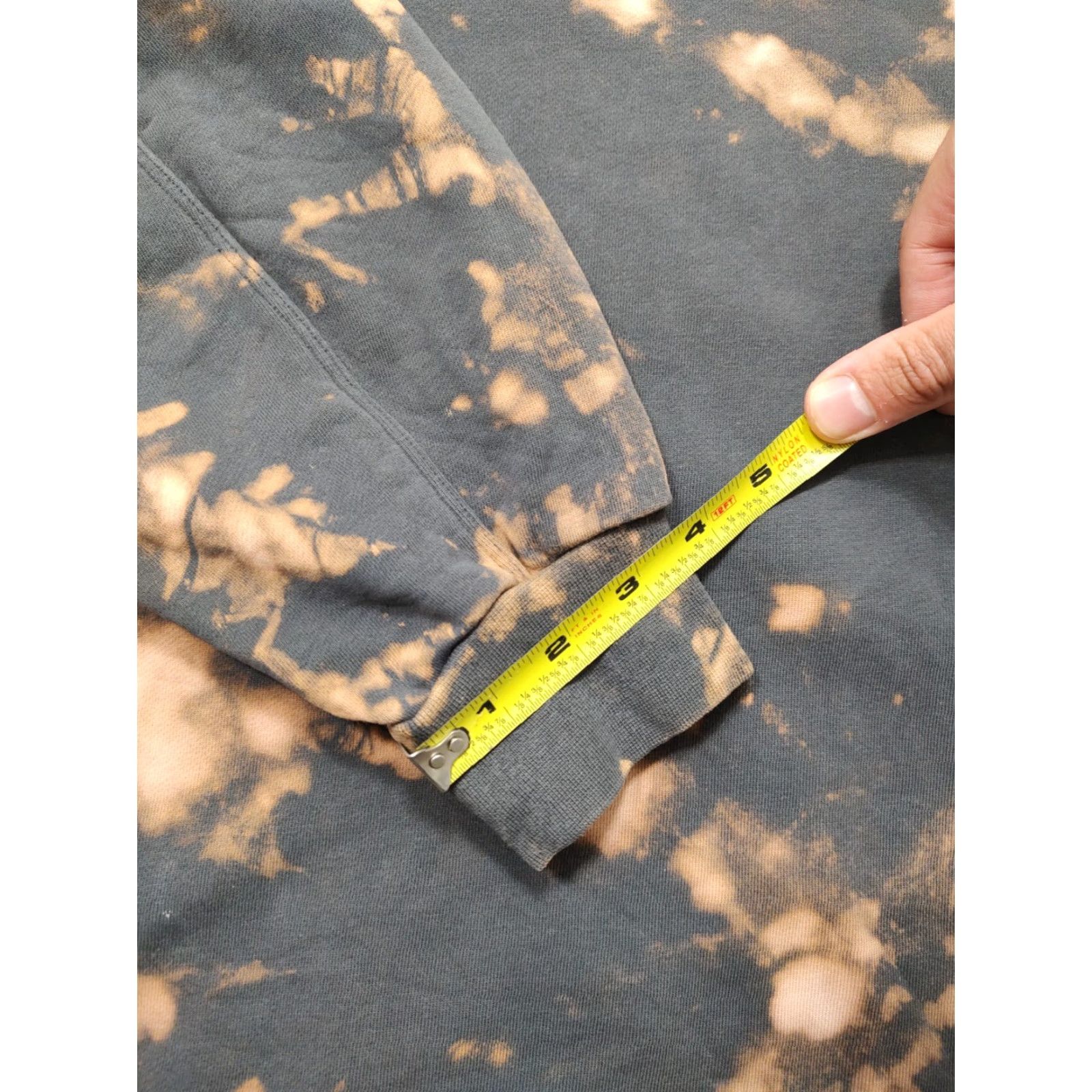 Lululemon Lululemon Womens Sweatshirt L Gray Perfectly Oversized Crew Acid Wash Tie Dye Size L / US 10 / IT 46 - 6 Thumbnail