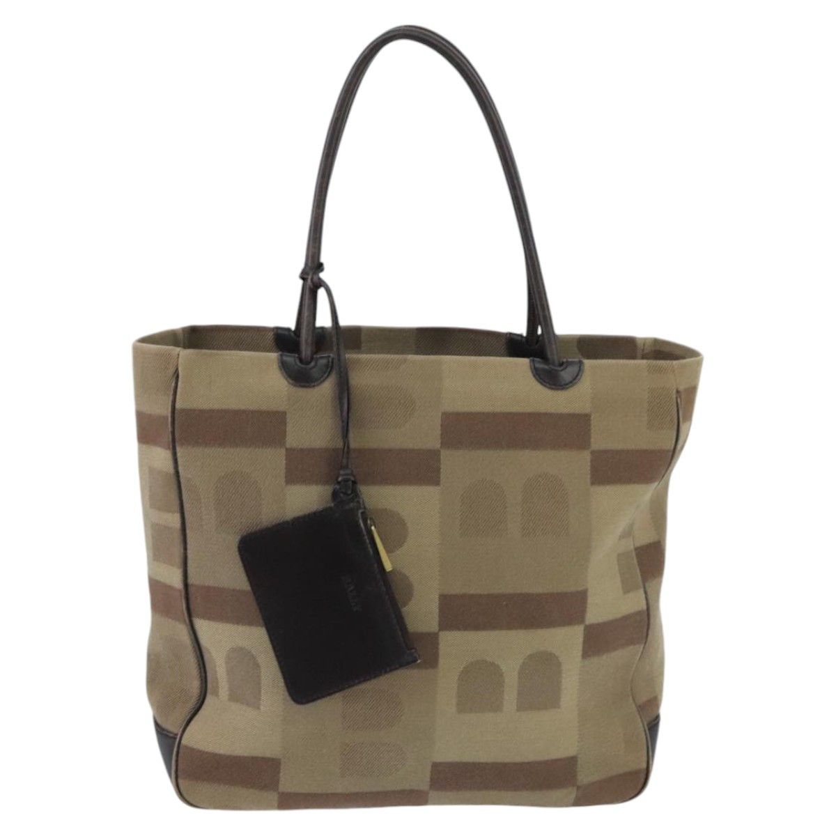 Bally Beige Canvas Tote Bag (Pre-Owned) Size ONE SIZE - 1 Thumbnail