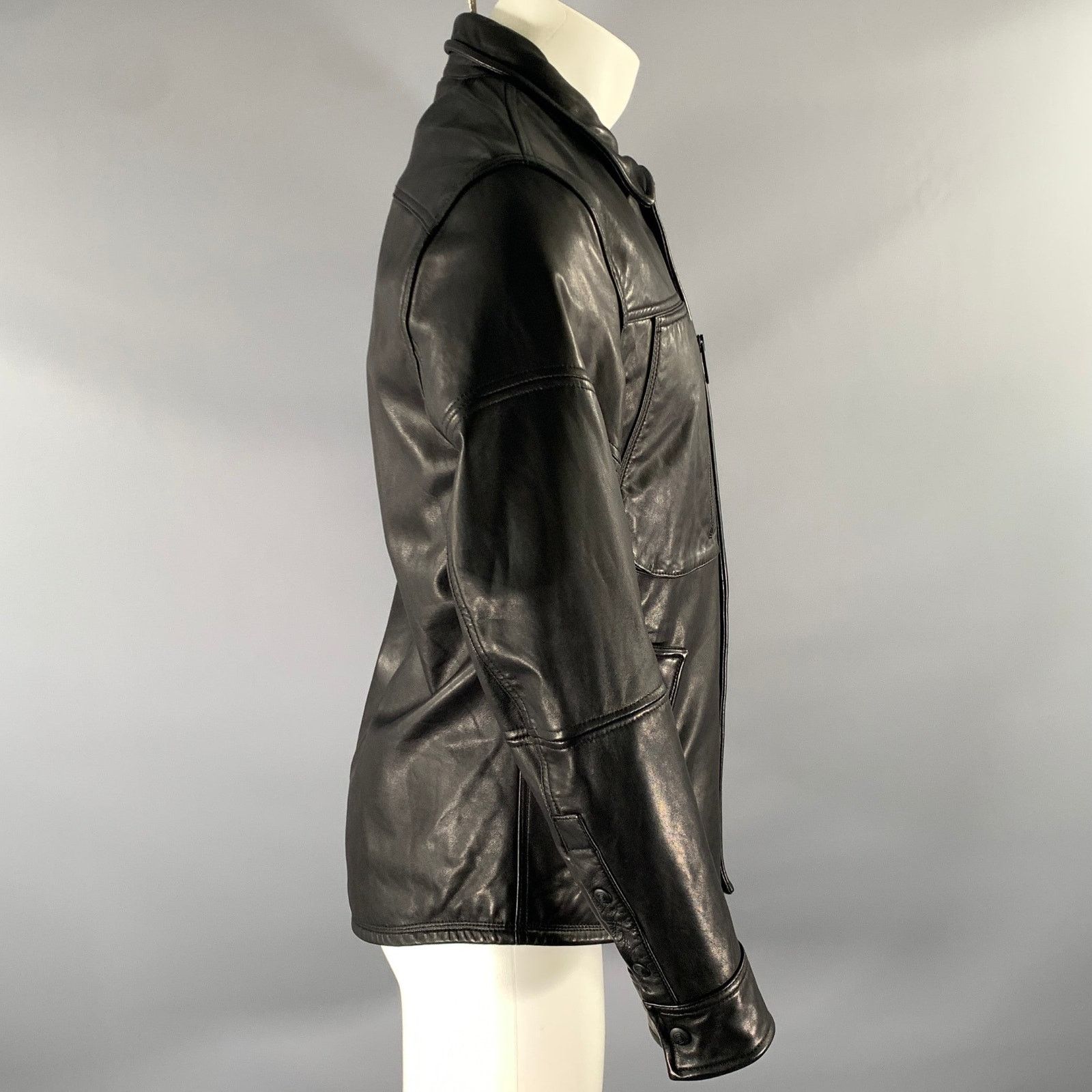 Rogue ROGUE Size M Black Leather Jacket Size US M / EU 48-50 / 2 - 3 Thumbnail