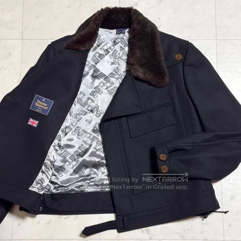 Vivienne Westwood Vivienne Westwood Made in Italy Collar Short Jacket, Class Size M / US 6-8 / IT 42-44 - 3 Thumbnail