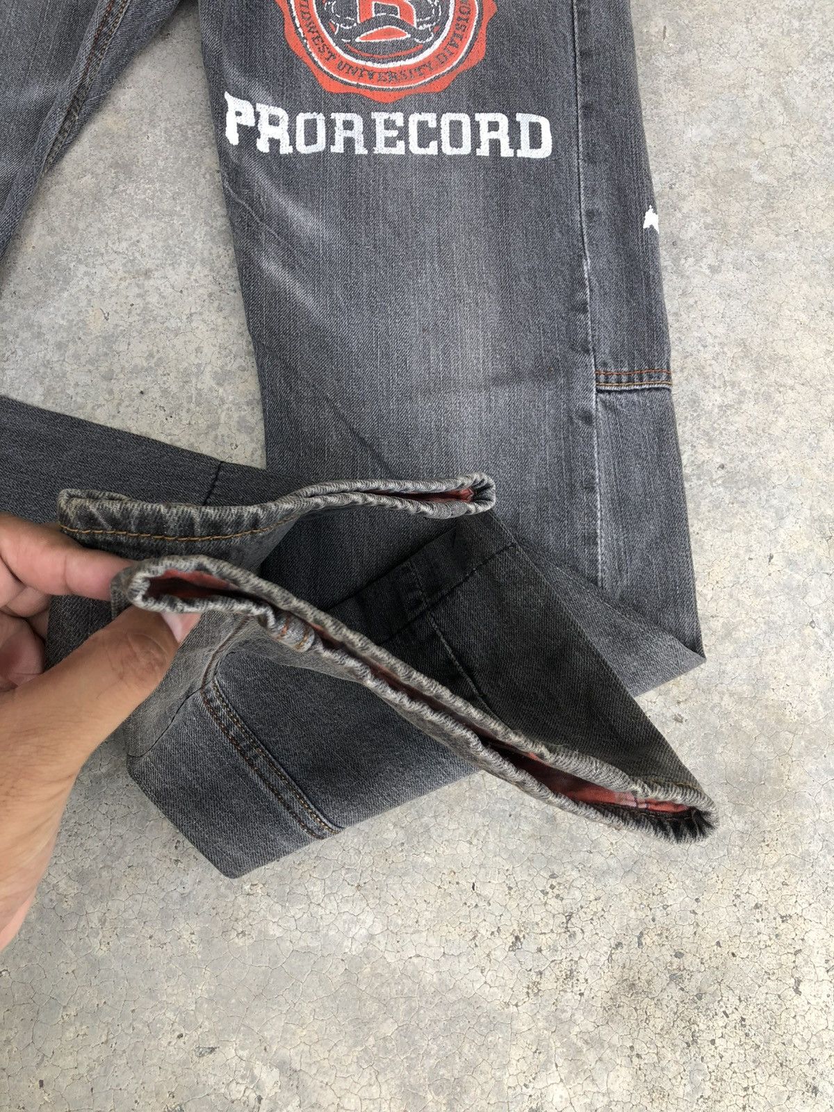 Hysteric Glamour Dominate Hancrafted Double Waist Big Logo Distressed Size US 30 / EU 46 - 14 Thumbnail