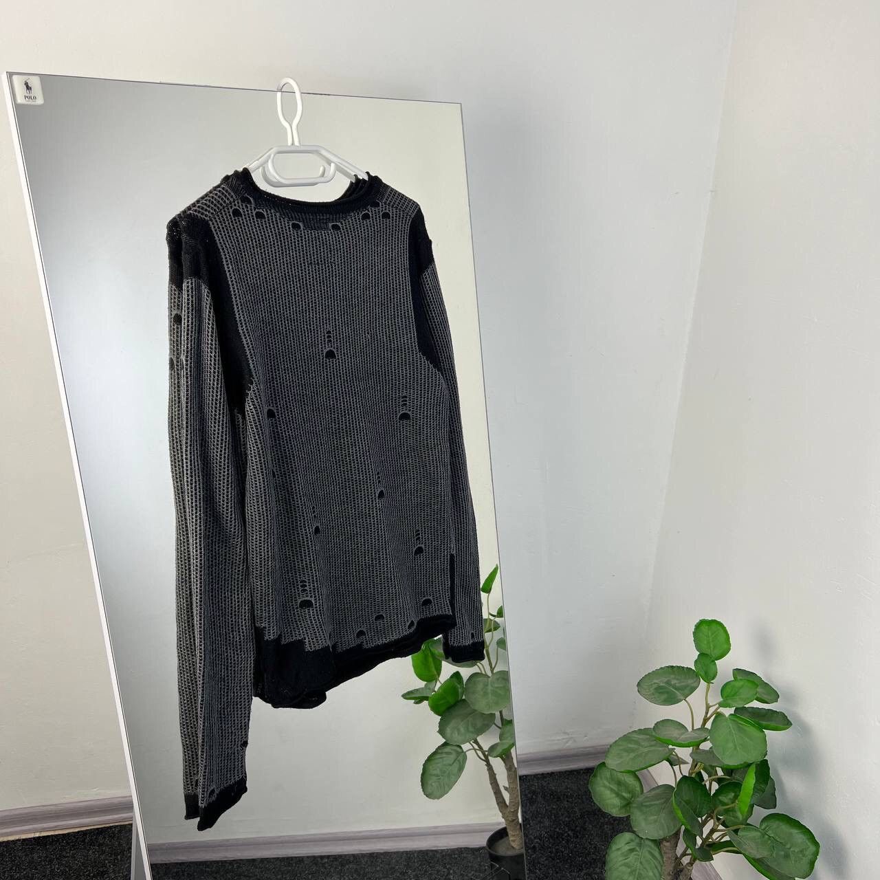 Vintage Sweatshirt Distressed Y2K Japanese Knitting Avant-Garde Size US S / EU 44-46 / 1 - 2 Thumbnail