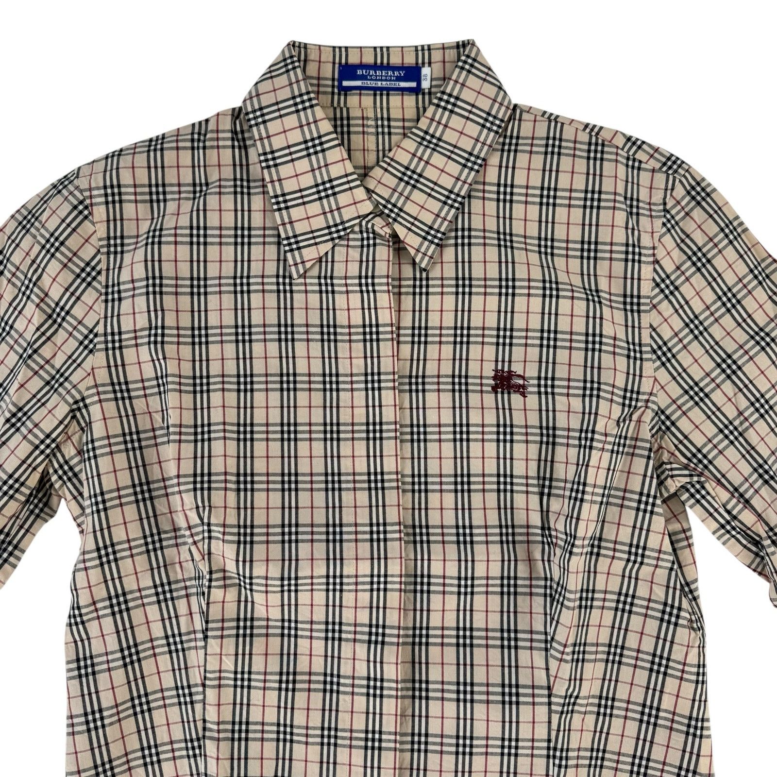 Burberry Burberry Nova Check Blouse Size XS / US 0-2 / IT 36-38 - 5 Thumbnail