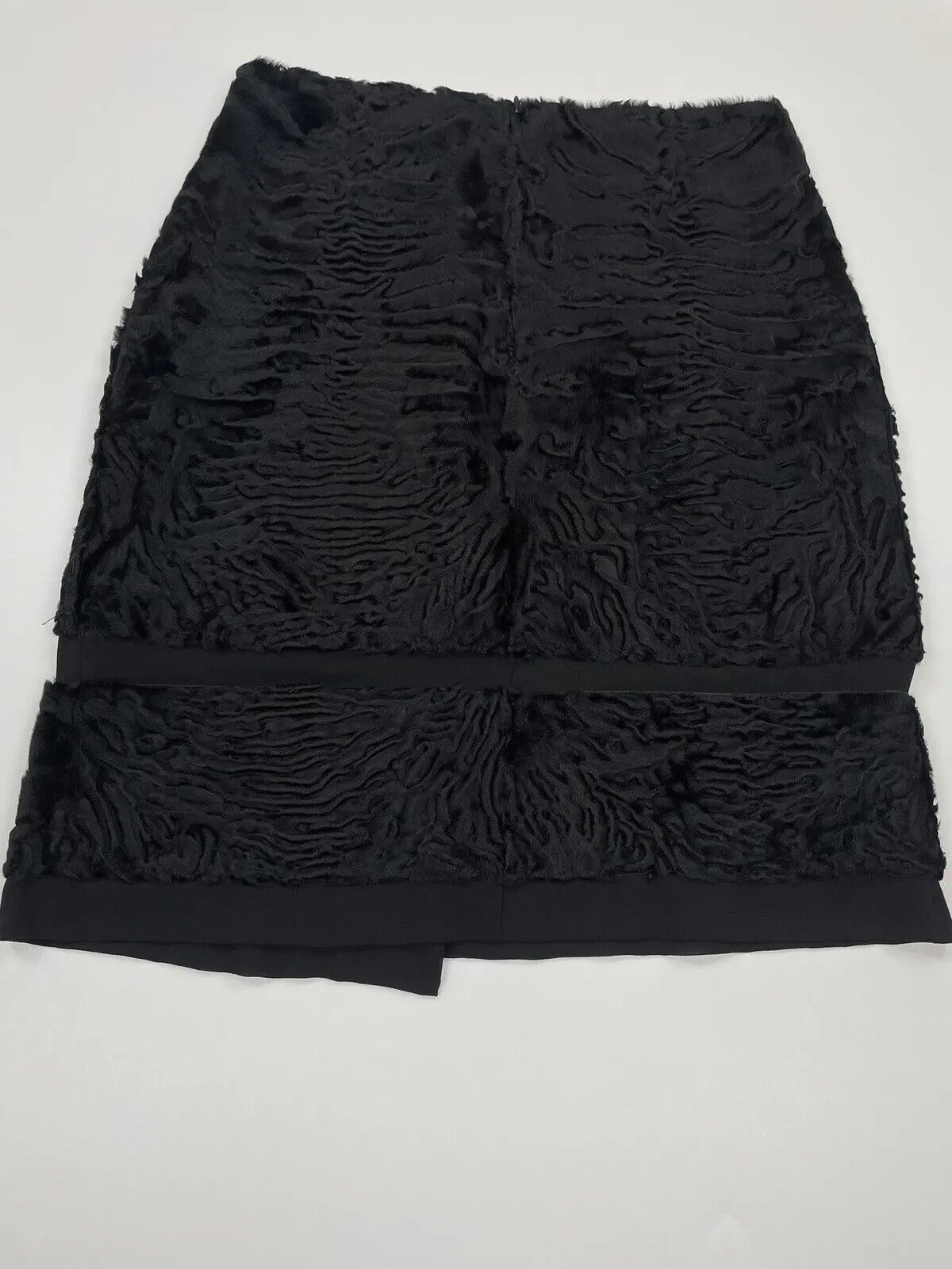 Dolce & Gabbana VINTAGE 2000s Dolce&Gabbana LAMBSKIN SILK SKIRT ARCHIVE Size 27" / US 4 / IT 40 - 3 Thumbnail